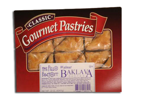 Baklava Walnut Fillo Factory 12 pcs (22oz)